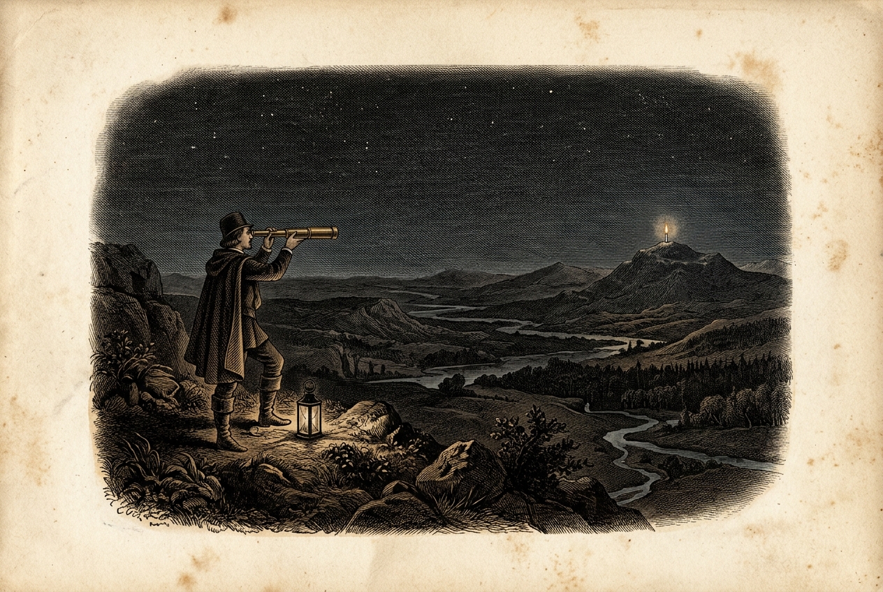 Your Eye Can See a Candle 30 Miles Away on a Dark Night